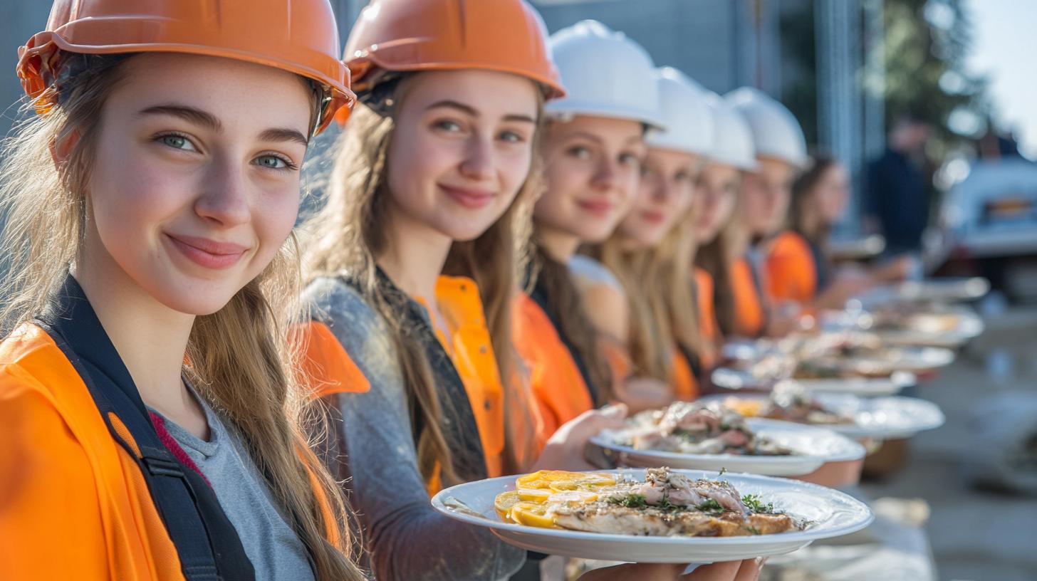 стиль food поставщик готовых обедов