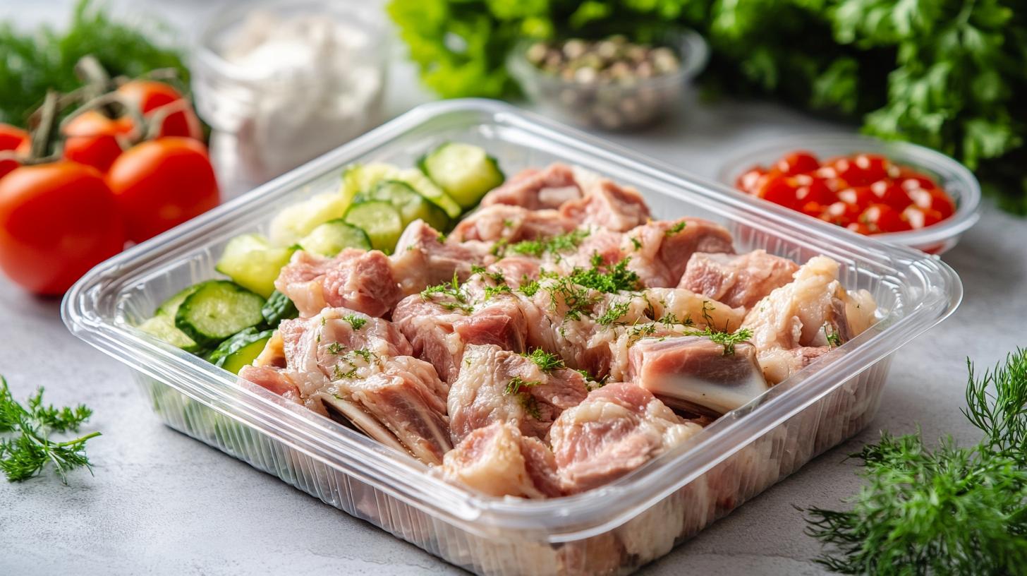 стиль food поставщик готовых обедов